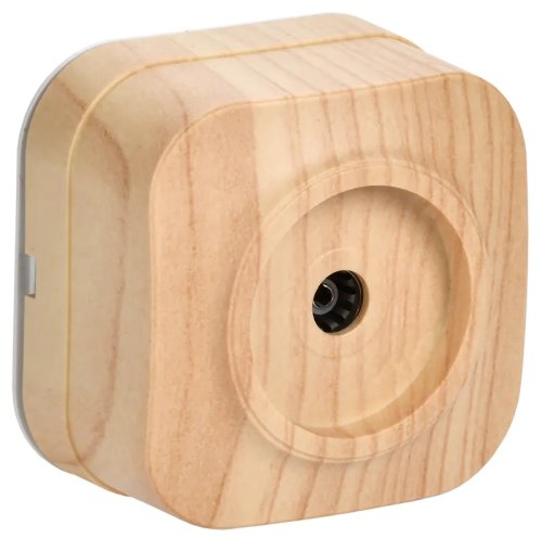 Розетка TV Оконечная накладная IEK Glory РТВ20-ХС 1-м. сосна картинка